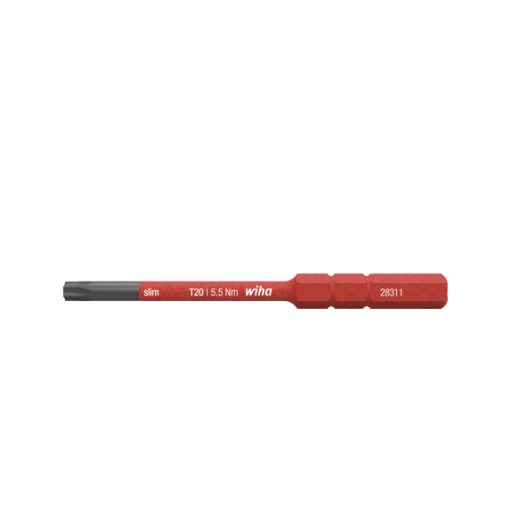 Wechselkl.SlimBit electric TORX T 20x75mm VDE isol.-Beschreibung lesen