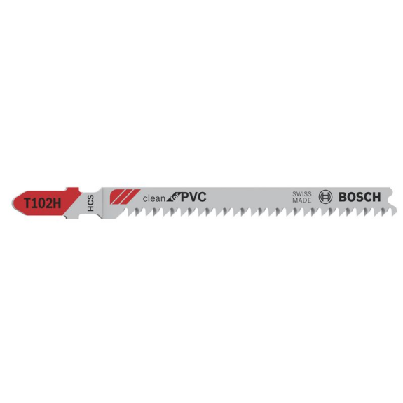 Stichsägeblt T 102 H Clean for PVC L.100mm Zahnteilung 2,m HCS 5erPack-Beschreibung lesen