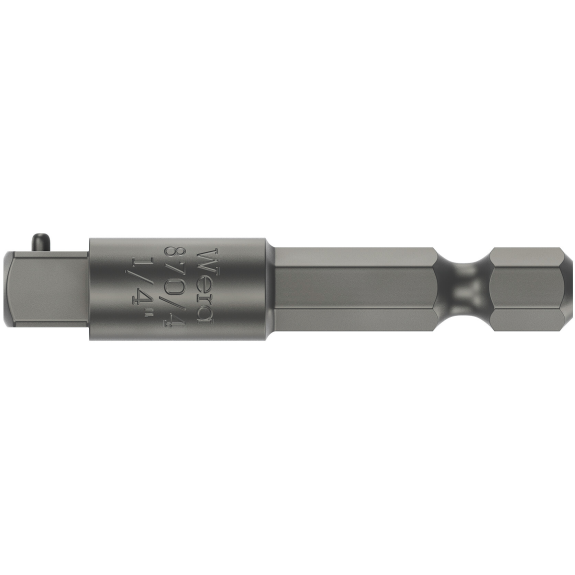 Adapter 870/4 Antriebssechskant 1/4 Zoll Abtriebs-4-KT.1/4 Zoll L.50mm-Beschreibung lesen