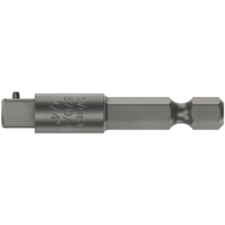 Adapter 870/4 Antriebssechskant 1/4 Zoll Abtriebs-4-KT.1/4 Zoll L.50mm-Beschreibung lesen