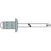 Blindniet PolyGrip Nietschaft dxl 4,0x10,0mm Alu/Stahl 100 St.