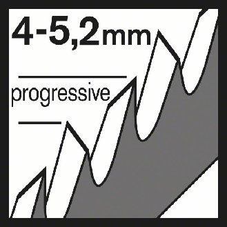 Stichsägeblt T 144 D Speed for Wood L.100mm Zahnteilung 4-5,2mm HCS 100er Pack-Beschreibung lesen