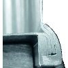 Aluminiumbox L1400xB450xH250mm 119l mit Klappverschluss und Alu-Stapelecken