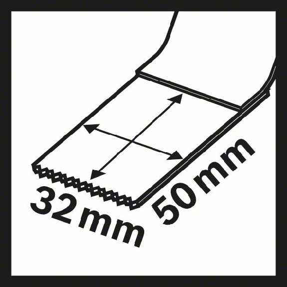 Tauchsägeblt AIZ 32AB B.32mm Eintauch-T.50mm Starlock 10er Pk.-Beschreibung lesen