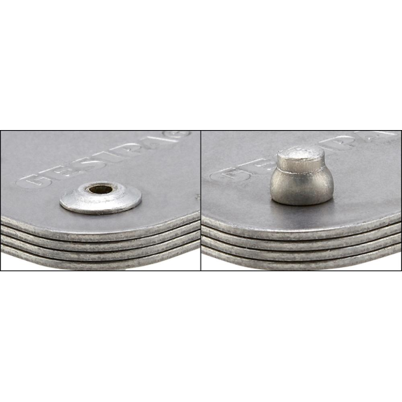 Dichtblindniet CAP Nietschaft dxl 4x8mm Alu./STA 500 St.-Beschreibung lesen