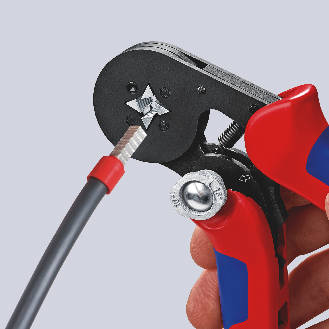 Crimpzange für Aderendhülsen 180 mm-Beschreibung lesen