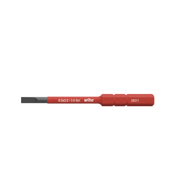Wechselkl.SlimBit electric Schlitz 3x75mm VDE isol.-Beschreibung lesen