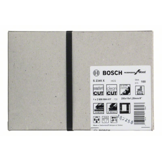 Säbelsägeblt S 2345 X L.200mm B.19mm TPI 6-10 2,5-4,m 100 St./Karte-Beschreibung lesen