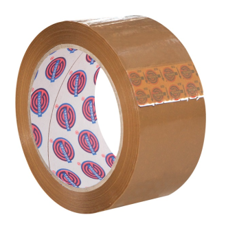 Ruban adhésif d'emballage PVC transparent 50 mm x 66 m  - 000111366-Lire la description