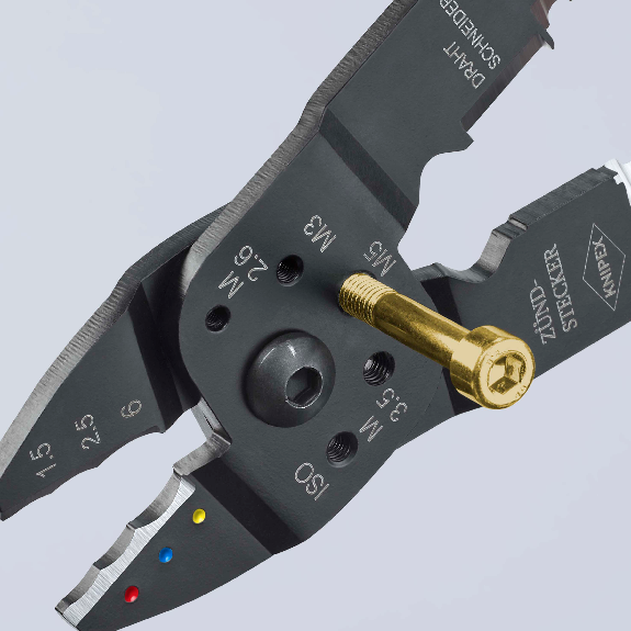Crimpzange L.230mm 0,5-6 (AWG 20-10) mm² Crimpzange L.230mm 0,5-6 (AWG 20-10) mm²-Beschreibung lesen