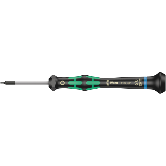 Elektronik-mechanik-Schraubendreher 2054 6-KT.0,9mm Klingen-L.40mm-Beschreibung lesen