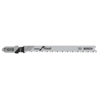 Stichsägeblt T 101 B Clean for Wood L.100mm Zahnteilung 2,7mm HCS 3er Pack-Beschreibung lesen