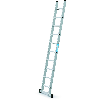 Anlegeleiter 10 Sprossen Alu.Leiterlänge 3050mm Arbeits-H.b.ca.3900mm