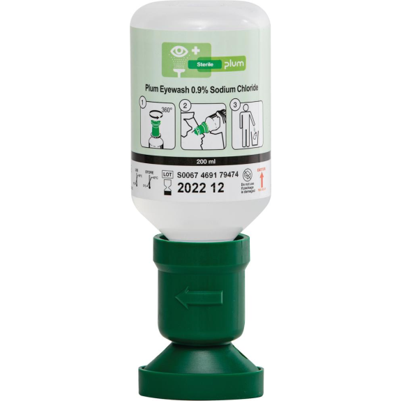 Augenspülflasche 200ml 3 J.(ungeöffnete Flasche) DIN EN15154-4-Beschreibung lesen