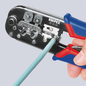 Crimpzange f.Westecker L.190mm-Beschreibung lesen