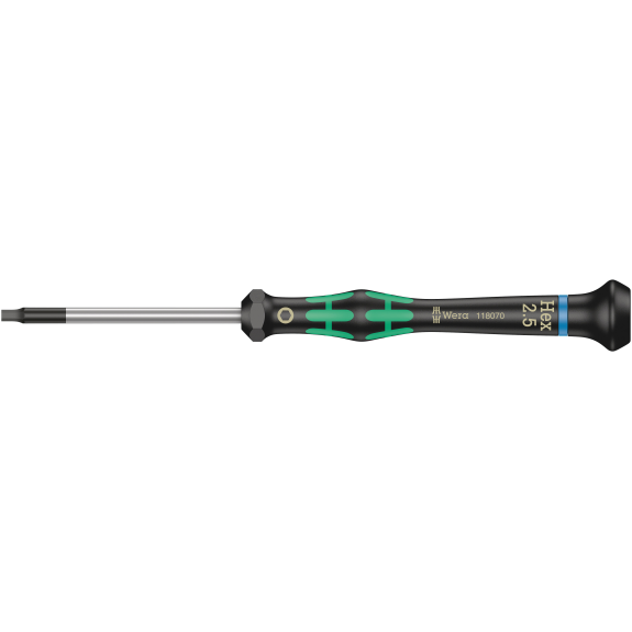 Elektronik-mechanik-Schraubendreher 2054 6-KT.2,5mm Klingen-L.60mm Elektronik-mechanik-Schraubendreher 2054 6-KT.2,5mm Klingen-L.60mm-Beschreibung lesen