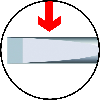 Schraubendreher 302 Schneiden-B.10mm Klingen-L.200mm Mehrkomponentengriff