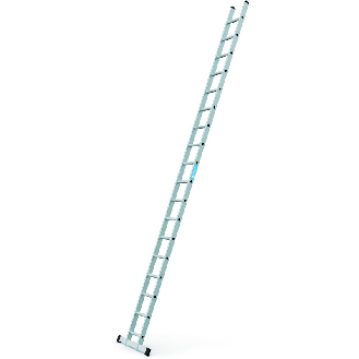 Anlegeleiter 18 Sprossen Alu.Arbeits-H.b.ca.6000mm-Beschreibung lesen