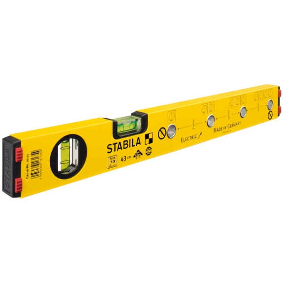 Wasserwaage 70 Electric 43cm Alu.gelb ± 0,5mm/m-Beschreibung lesen