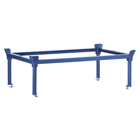 Cadre de montage H.sans/avec châssis 370/652mm pour dimensions de palette 1200x800mm-Leggi tutto
