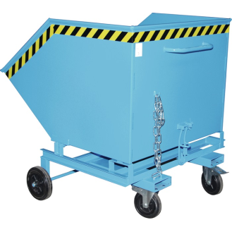 Kastenwagen L1420xB1340xH1290mm lichtblau Inh.1,0 m³-Beschreibung lesen