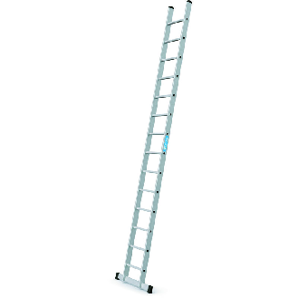Anlegeleiter 14 Sprossen Alu.Leiterlänge 4170mm Arbeits-H.b.ca.5000mm-Beschreibung lesen