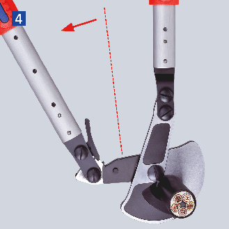 Kabelschere mit verstellbarer Länge 570-770 mm-Beschreibung lesen