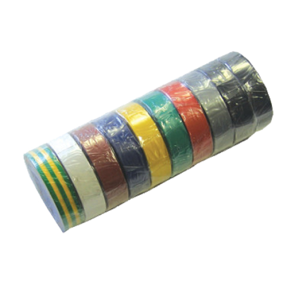 Lot de 10 rubans adhésifs ISOTAPE électricien 15mmx10m  - 015543148-Lire la description