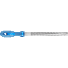 Werksttfeile DIN 7261 L.200mm Q.20x6mm Hieb 1 Halbrund 2K-Ergo