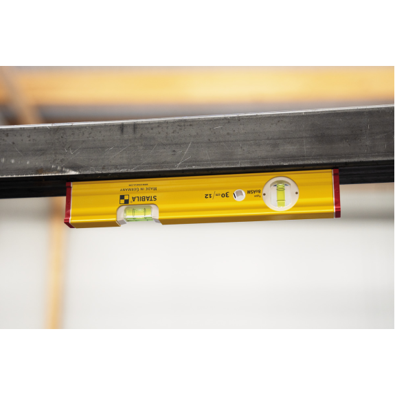 Wasserwaage 80 ASM 30cm Alu.gelb ± 0,5 mm/m-Beschreibung lesen