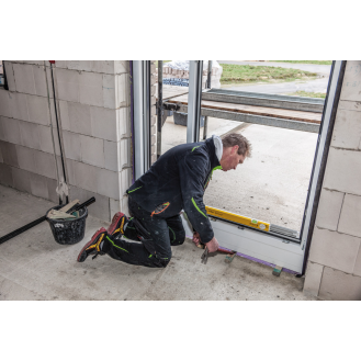 Teleskopwasserwaage 80 T 63-105cm Alu.gelb ± 0,5-1mm/m-Beschreibung lesen