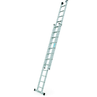 Schiebeleiter Everest Plus 2E Alu.Sprossen 2x12 H.b.7000mm Stufen/Sprossen-Kombi-Beschreibung lesen