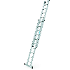 Schiebeleiter Everest Plus 2E Alu.Sprossen 2x10 H.b.5950mm