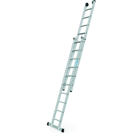 Schiebeleiter Everest Plus 2E Alu.Sprossen 2x10 H.b.5950mm Schiebeleiter Everest Plus 2E Alu.Sprossen 2x10 H.b.5950mm-Beschreibung lesen