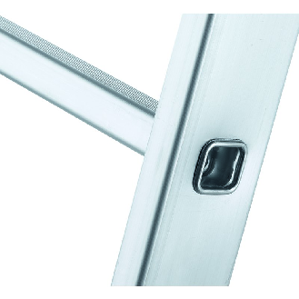 Seilzugleiter Sprossen 2x20 Alu.Arbeits-H.b.ca.10850mm 2-tlg.-Beschreibung lesen