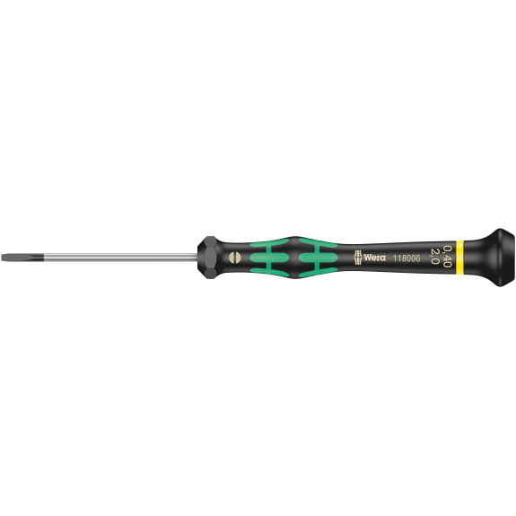 Elektronik-mechanik-Schraubendreher 2035 2mm Klingen-L.60mm-Beschreibung lesen
