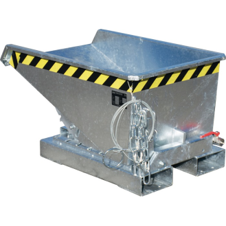 Spänebehälter 0,15 m³ L960xB640xH540mm verz.TZN Trgf.750kg-Beschreibung lesen