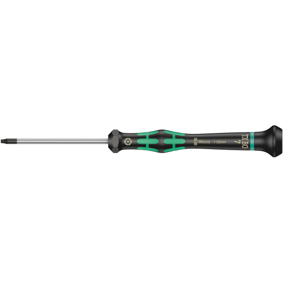 Elektronik-mechanik-Schraubendreher 2067 T-BO 7 Klingen-L.60mm-Beschreibung lesen