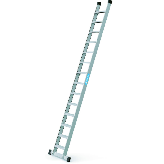 Anlegeleiter 14 Stufen Alu.Arbeits-H.b.ca.4350mm Anlegeleiter 14 Stufen Alu.Arbeits-H.b.ca.4350mm-Beschreibung lesen