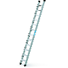 Anlegeleiter aus Aluminium mit 12 Stufen