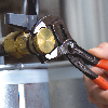 Wasserpumpenzange Cobra L.300mm Spann-W.60mm pol.Mehrkomp.-Hülle