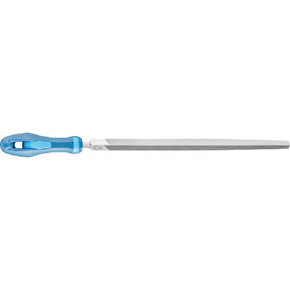 Lime de travail DIN 7261 L.200mm Q.15mm coupe 2 triangulaire 2K-Ergo-Leggi tutto