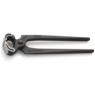 Kneifzange Gesamt-L.250mm Zange schwarz ram.-Beschreibung lesen