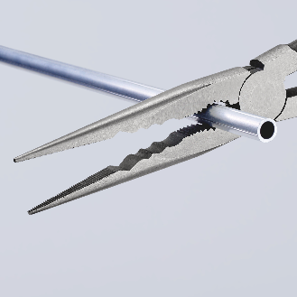 Montierzange L.280mm pol.Ku.-Überzug Spitze ger.-Beschreibung lesen