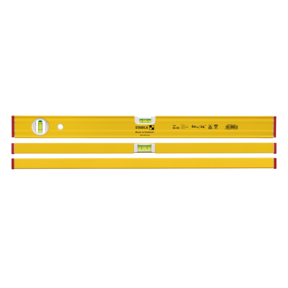 Wasserwaage 80 AS 40cm Alu.gelb ± 0,5 mm/m-Beschreibung lesen