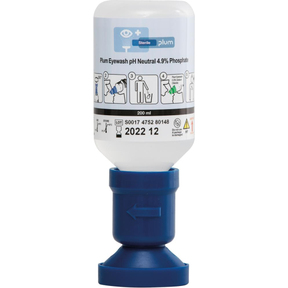 Augenspülflasche pH Neutral 200 ml 3 Jahre (ungeöff. Flasche) DIN EN15154-4-Beschreibung lesen