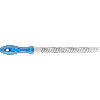 Holzraspel DIN 7263 C L.250mm Q.25 x 8,5mm Hieb 2 halbrd.2K-Ergo