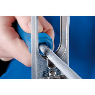 Werksttfeile DIN 7261 L.200mm Q.7,5mm Hieb 2 Rund 2K-Ergo-Beschreibung lesen