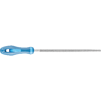 Werksttfeile DIN 7261 L.200mm Q.7,5mm Hieb 2 Rund 2K-Ergo-Beschreibung lesen