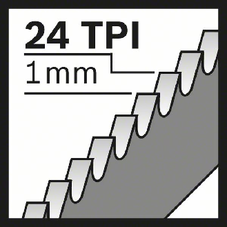 Säbelsägeblt S 922 AF L.150mm B.19mm TPI 24 1mm gewellt,gefr.5 St./Karte-Beschreibung lesen
